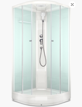 Душевая кабина DS-Light high 99 АКРИЛ,  90*90*218см