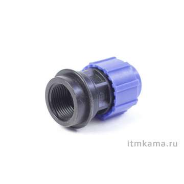 Муфта внутренняя резьба 20*1/2" ПНД