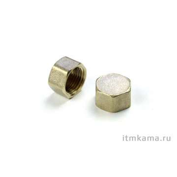 Заглушка с вн.рез.лат. Ду40