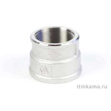 Муфта  перех. НИКЕЛЬ 1/2"х3/8"