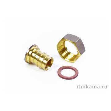 Штуцер РЕХ, латунь DR, 20х3/4"НГ, 6-10 бар. 1001273